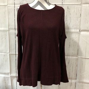 WOMENS COLD SHOULDER TOP